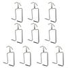 10pcs Stainless Steel Hooks Suitable for Barbecue Picnics and Homes Kitchen HX6C