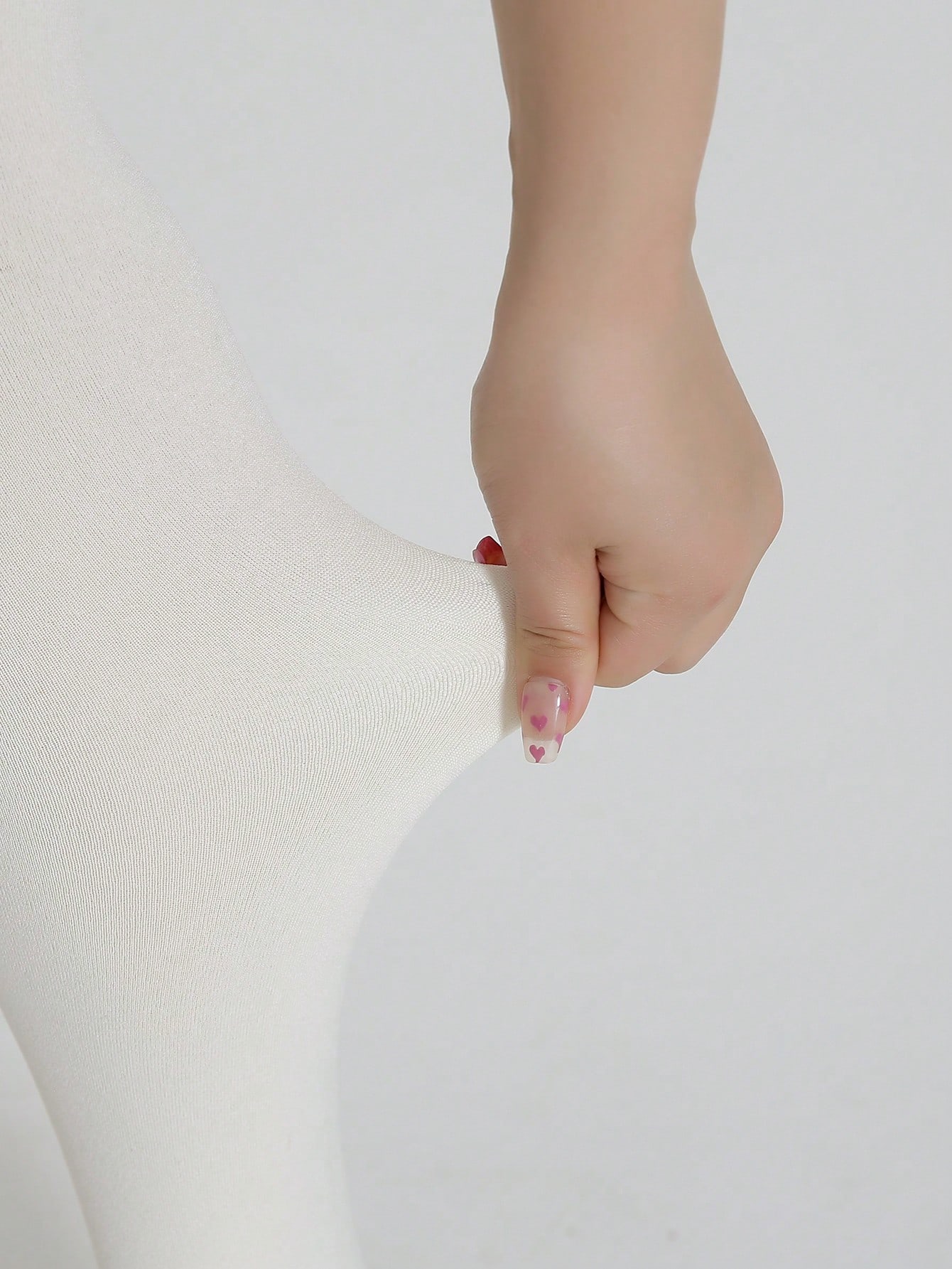 

A pair of women s plush oversized warm brushed bottom pantyhose Thicken Sexy Plus Size LeggingsSocks Q1-Q2 слонова кістка
