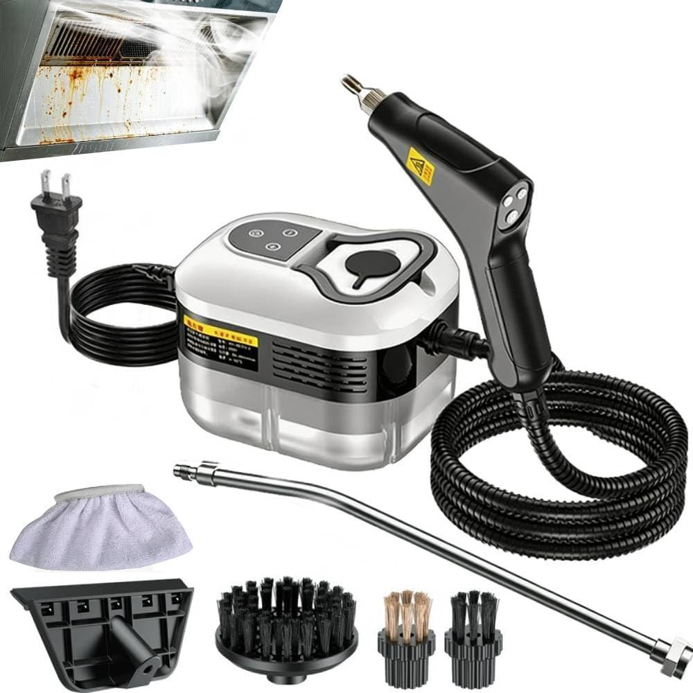 Portable Handheld Steam Cleaner: 2500W High-Temperature Pressurized Steam Machine - Multi-Surface, Kitchen, Bathroom, Furniture, Car