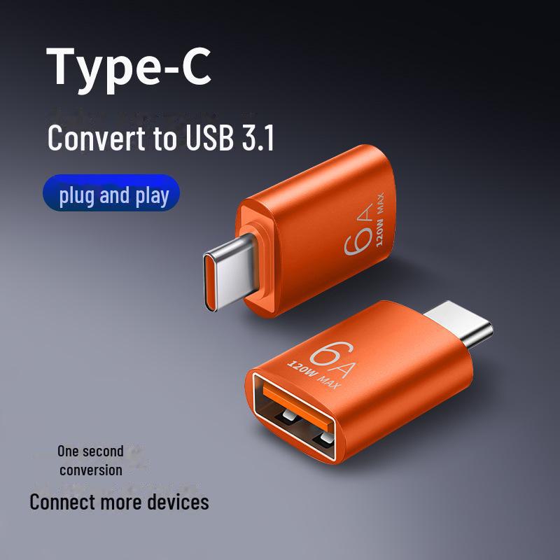 

Адаптер USB 3.0 OTG для быстрой зарядки 6 А для мобильных устройств, клавиатур, мышей и автомобильных адаптеров