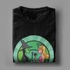 Wicked Glinda & Elphaba Sketched T Shirts Men 100% Cotton Cool T-Shirt Round Collar Movie Tee Short Sleeve Clothing Plus Size