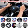 3D ABS Steering Wheel M Emblem Badge Cover For BMW E46 G80 F48 E84 G01 F30 G11 X1 X3 X5 X6 G07 Auto Styling Tuning Accessory gzhw17