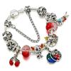 Cartoon Baby Elephant & Winnie the Pooh Women’s Bracelet - Fairy Tale Story Beads