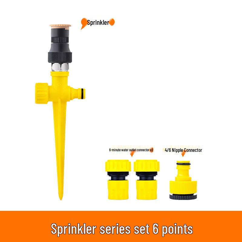 360° Adjustable Automatic Lawn & Garden Sprinkler Head