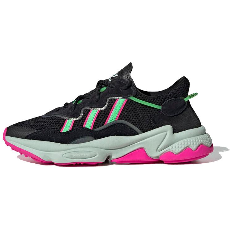 

Adidas Ozweego Black Shock Lime Pink Women s EE5714 36