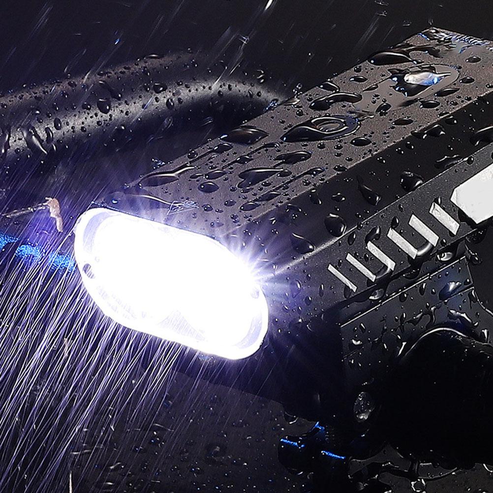 Super Bright Bike Front Light 800lm Rechargeable Auto Sensing Bike Headlight with 5 Light Modes for Cycling Hiking