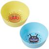 LEC Anpanman Snack X 12 X Made In Japan 2 Colors and 2 Designs Bowls, 2-Pack (12 5cm) / /