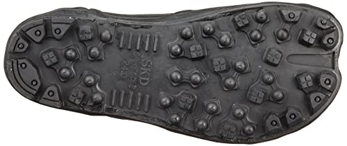 Soukaido Work Shoes, Double Pin Spike Tabi, Black, Size 28.0 cm, 4E