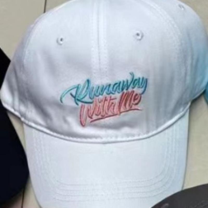 New Baseball Cap for Women Three Dimensional Embroidered Letters Soft Top Versatile Student Casual Baseball Cap