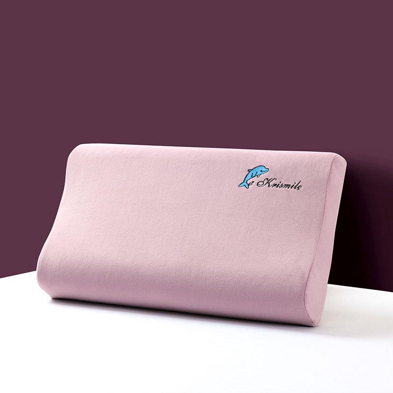 Latexový zimní termo povlak na polštář Baby sametově praný dětský polštář na polštář Memory Povlak na polštář vyšívaný jednobarevný plyšový polštář