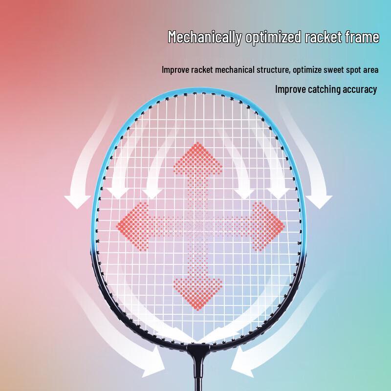 Zhenchangsheng Children's Badminton Racket Pair Set