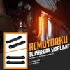Front LED Flush Fork Turn Signals Light Running Light Brackets Fit for Harley Touring Road King Street Gilde Electra Glide Ultra Limited 1998-2025