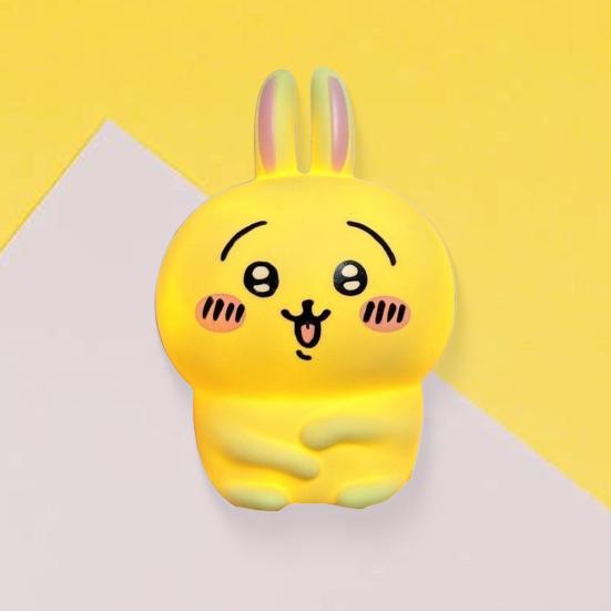 Cute Anime Doll Night Light Kawaii Glowing Cartoon Doll Toy Glow-in-the-Dark Surprise Gifts for Kids Toddlers Baby Room Bedroom Desktop Decor