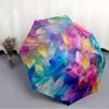 1pc Floral Harmony Automatic Open/close Umbrella, 8-Rib sturdy structure, Auto Folding/Opening, Portable Travel Umbrella for Women,094