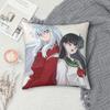 Anime Inuyasha Square Pillowcase Cushion Cover Pillow Case Throw Pillow Cover for Home Sofa Living Room