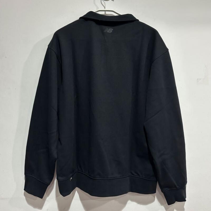 New Balance Ess Half Zip Sweatshirt Nbncg11213 Black