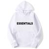Unisex Hooded Sweatshirt Set Casual Sportswear Lightweight Cotton Blend Long Sleeve Top Pants
