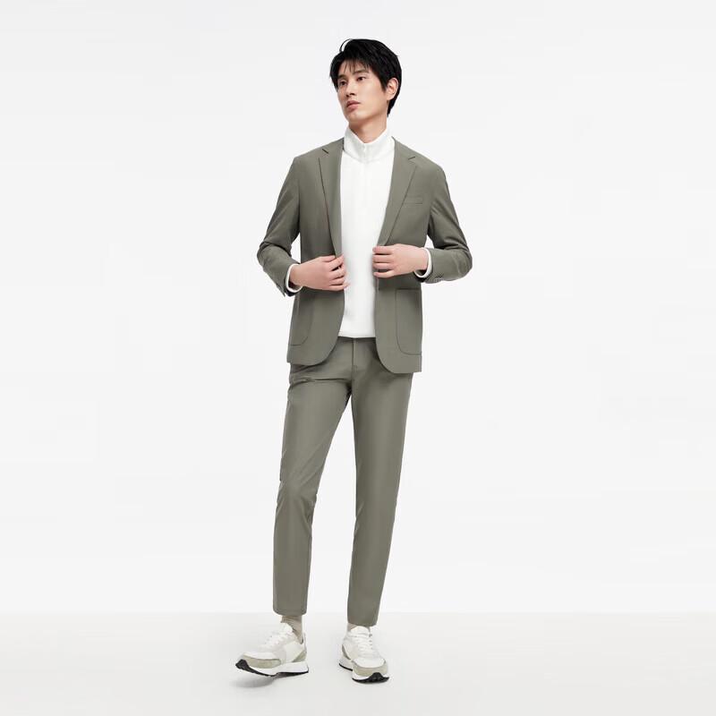 JOEONE Men's Slim Fit Easy-Care Casual Suit Jacket