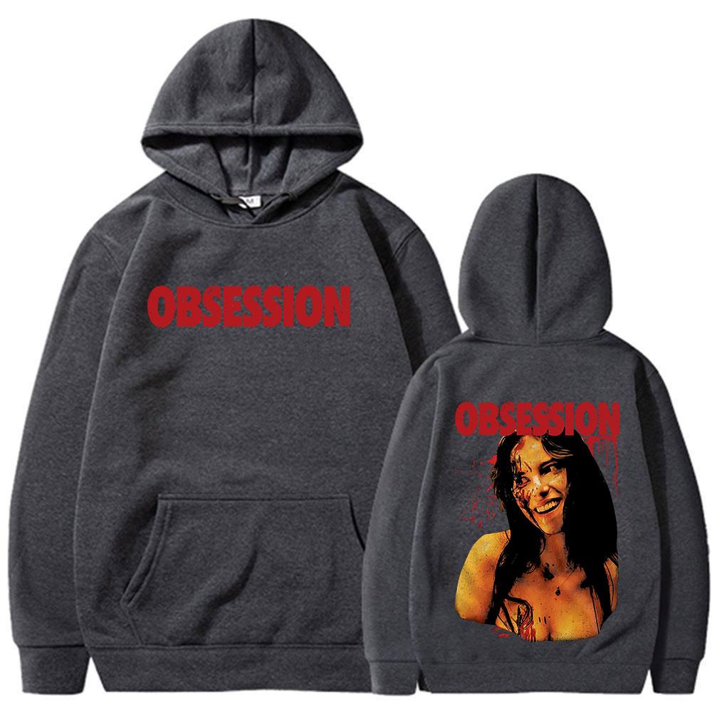Horror Movie 2026 Obsession Nikki Hoodies Unisex Clothing Fashion Gothic Long Sleeves Oversized Hooded Sweatshirts Streetwear