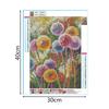 DIY 5D Diamond Painting S10097 Dandelion 40x30 Full Drill Crystal Rhinestone Embroidery Paintings Arts Craft for Home Wall Decor