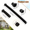 1pc Upgrade Downspout Extender,ABS+PE Folding Telescopic Rainwater Drainage Pipe Connector,Flexible Rain Drain