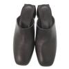 Gebrauchte AUTHENTISCHE HERMES Mules Christie Sandalen Schwarzes Leder