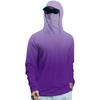 Tricou de vară cu mânecă lungă pentru bărbați Uscare rapidă Îmbrăcăminte de soare Pescuit Fitness Sport Hded Tricou cu mânecă lungă