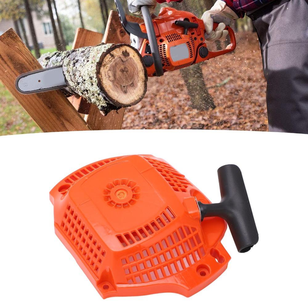 504597002 Seilzugstarter-Baugruppe Rote Starterbaugruppe Seilzugstarter für Husqvarna 435 435E Kettensäge
