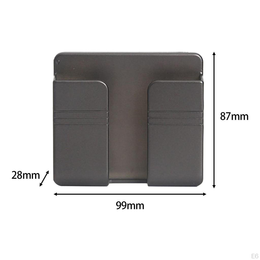 Mobilephone Mount Bracket with Reserved Charging Hole Multipurpose Compact Dock Storage Box