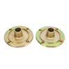 1 Par 25mm 24T 4 Bolt Hjullager Kraftig Stållegert Høy Stabilitet for Go Kart ATV Quad Bike