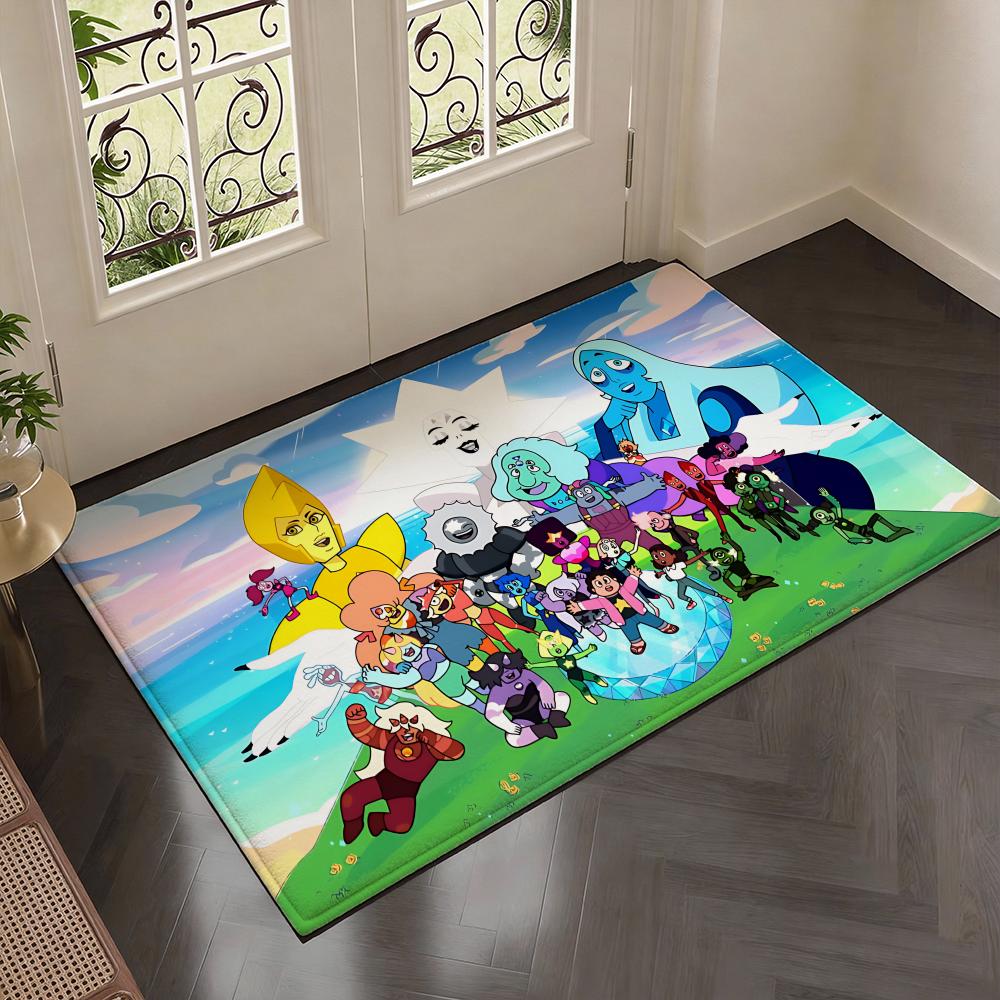 Animacja S-Steven Universe Futures Mata podłogowa Miękka pogrubiona flanelowa wycieraczka antypoślizgowy dywan do salonu wystrój domu