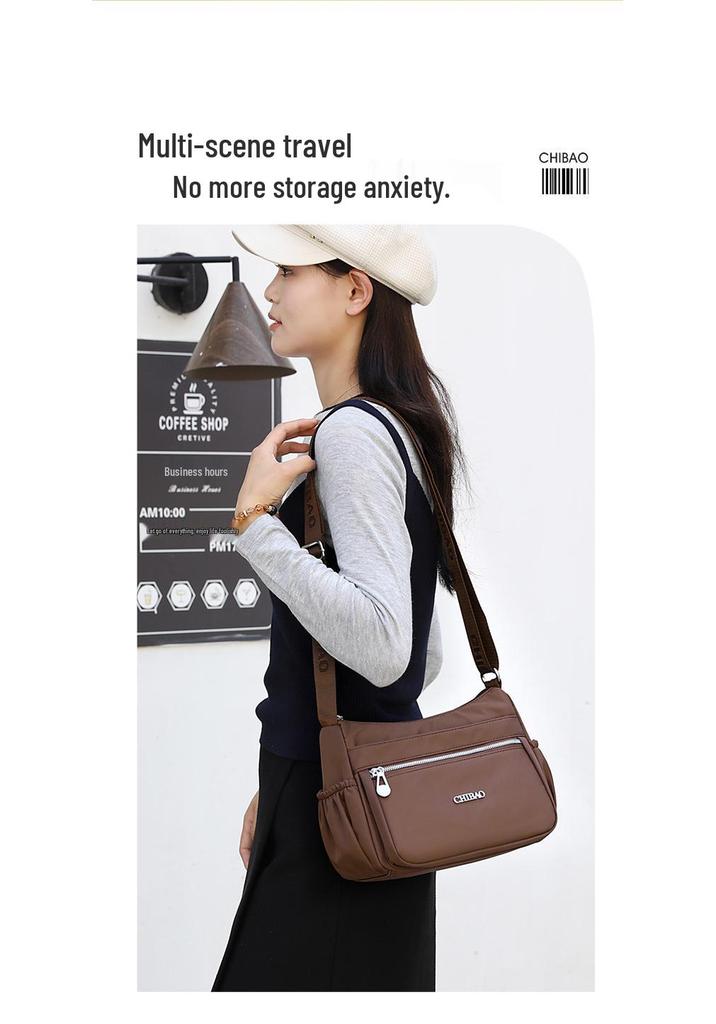 ChiBao Nylon Women's Lightweight Crossbody Bag - Versatile, Large Capacity for Casual Commute