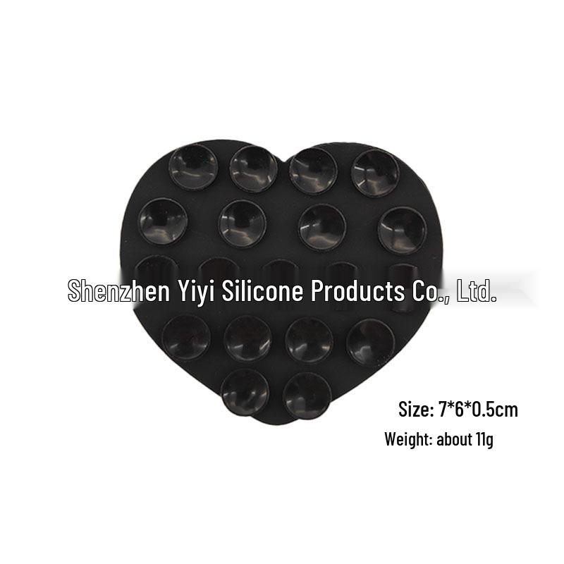 Silicone Phone Holder: Portable, Anti-slip, Stable Suction Cup Back Sticker