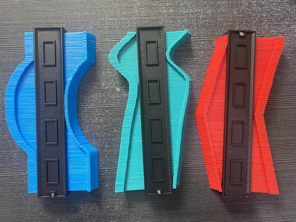Cross-Border Contour Gauge Arc Ruler - Irregular Shape Measuring Tool