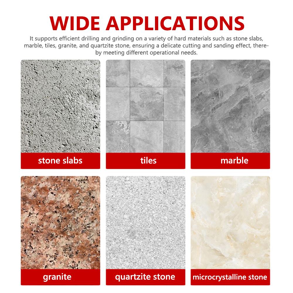 Diamond Grit Chamfer Brazed Chamfering Tool Milling Bit Tile Marble Granite Hole Drilling Enlarging Beveling Stone