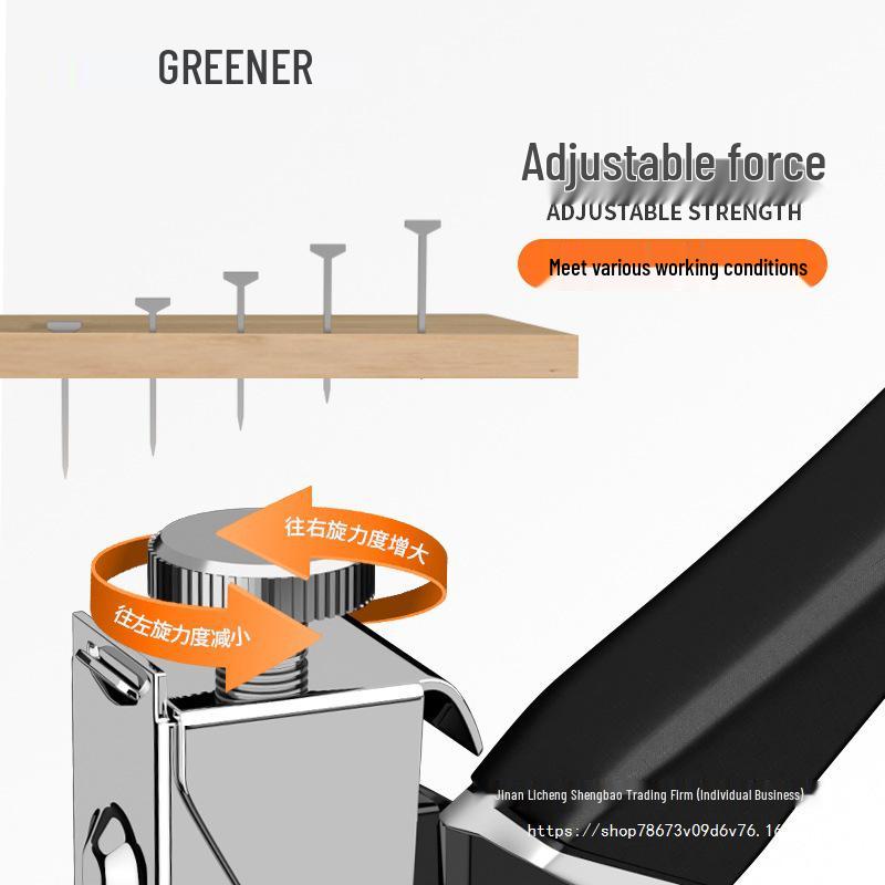 Martin Manual Nailing Gun, Staple Gun & Air Nailer for Woodworking - Household U-Shaped Stapler