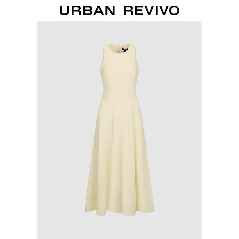 Women s Sleeveless A-Line Midi Dress XL