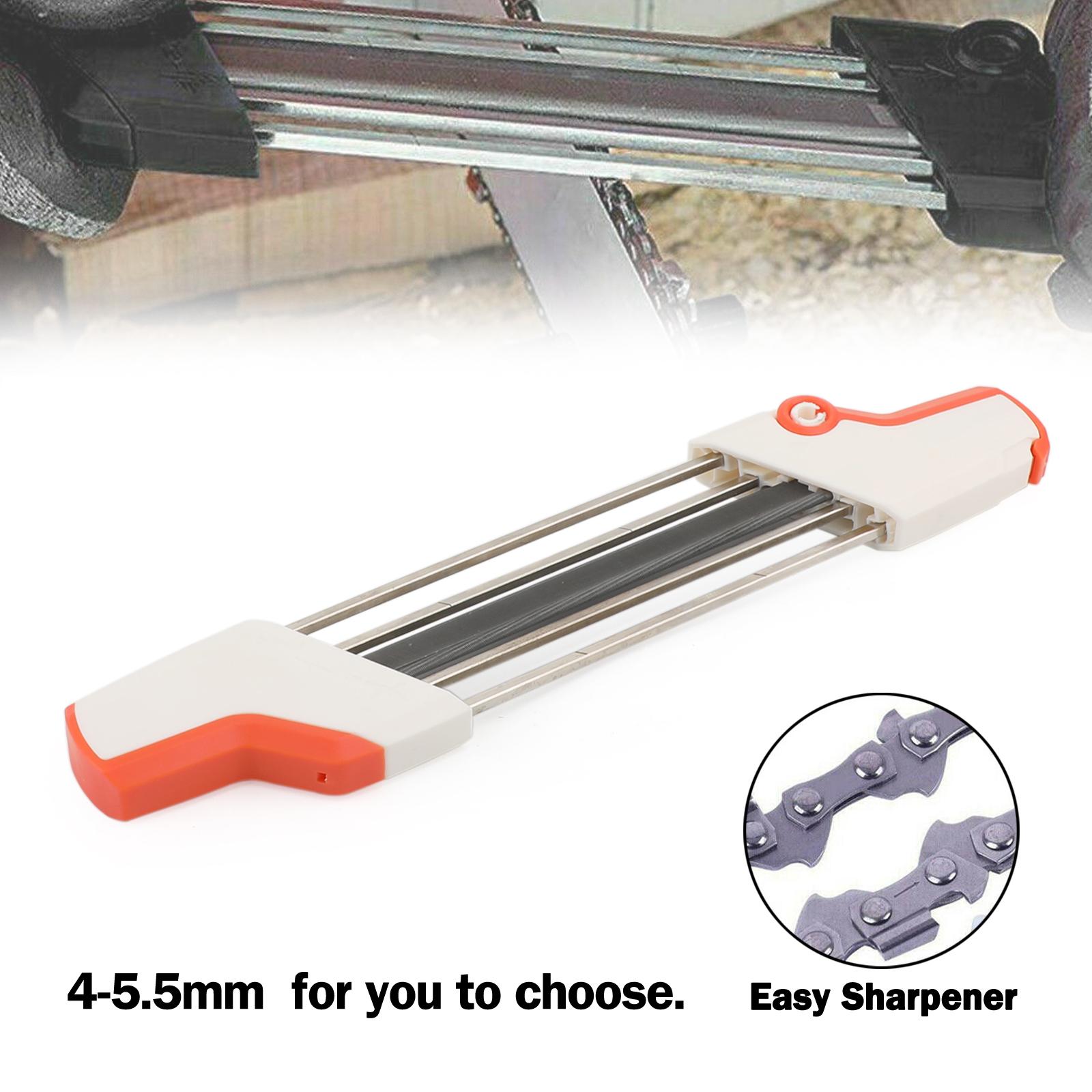 

4-5.5mm 2 IN 1 Easy Chainsaw File Chain Sharpener Kits For Stihl