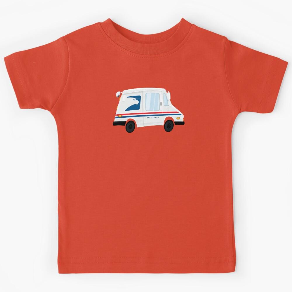Cute Mail Truck Kids T-Shirt 140