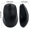 Wholesale Wireless Mouse Dual Mode Portable Slient 1600dpi  Raton Inalambrico Recargable bluetooth 2.4G Wireless Mouse