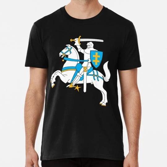

Vytis Historical Flag Of Lithuania S to 5XL Made in the USA TTshirt 3XL