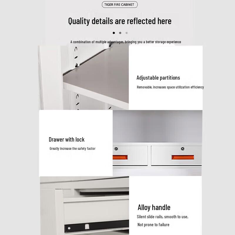 Tiger ST Series Fingerprint & Password File Cabinet