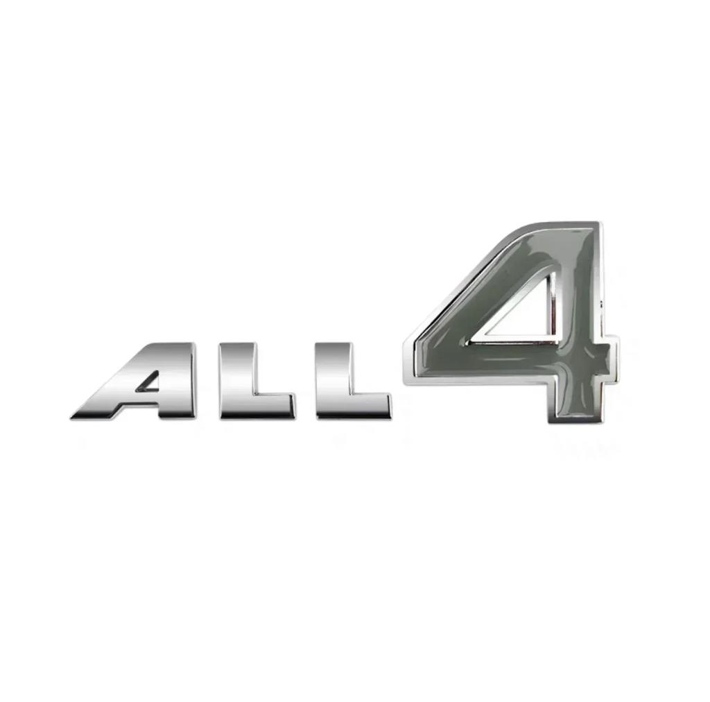 ALL 4 Metal Logo Emblem Auto Sticker ALL4 Badge for Mini COOPER JCW R60 R61 F60 Cooper S Countryman Paceman Car Accessories