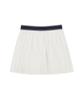 CLOVE [25Ss Clove] Sporty Pleated Skirt (White)