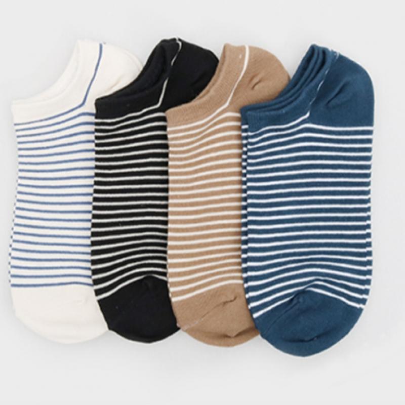 DaiSo Women S Stripe Sneaker SockS