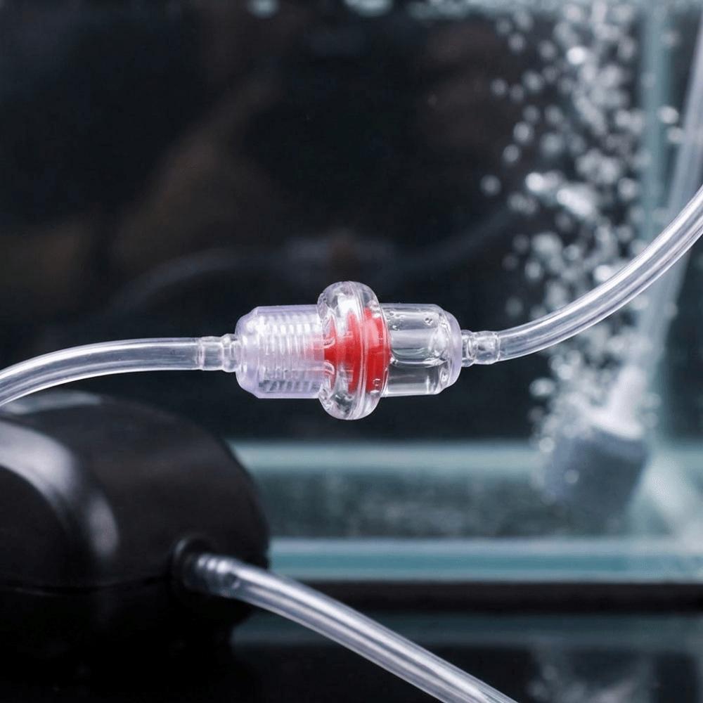6 Stück Anti-Abfall-Aquarium-Luftpumpe Steuerungsventile Professionelle Anti-Korrosions-Oxygenierungspumpe Rückschlagventil Kunststoff