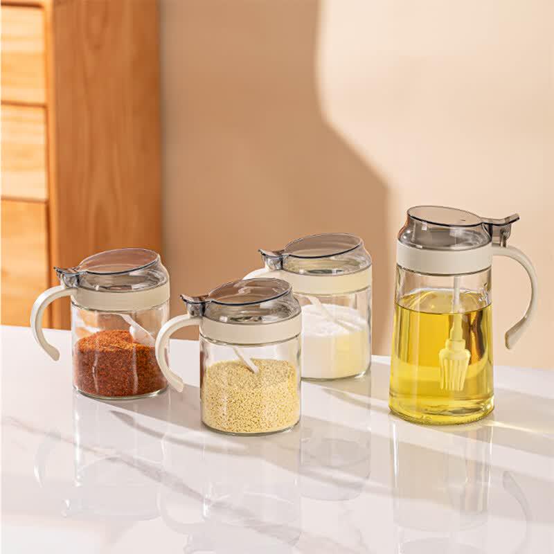 LOVWISH Le Xi Oil Pot and Seasoning Jar 4-Piece Set