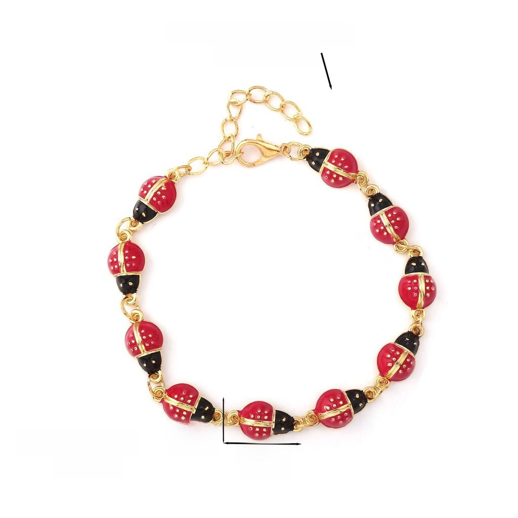 Creative Fruit Charm Bracelet With Metal Finish For Women And Men