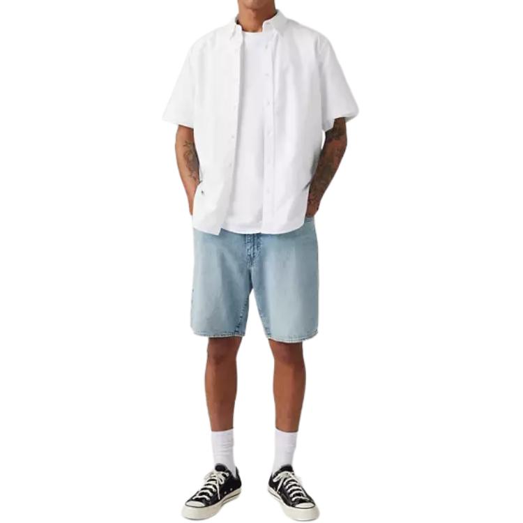 Levi's Linen+Denim Shorts Men's Blue A8461-0012
