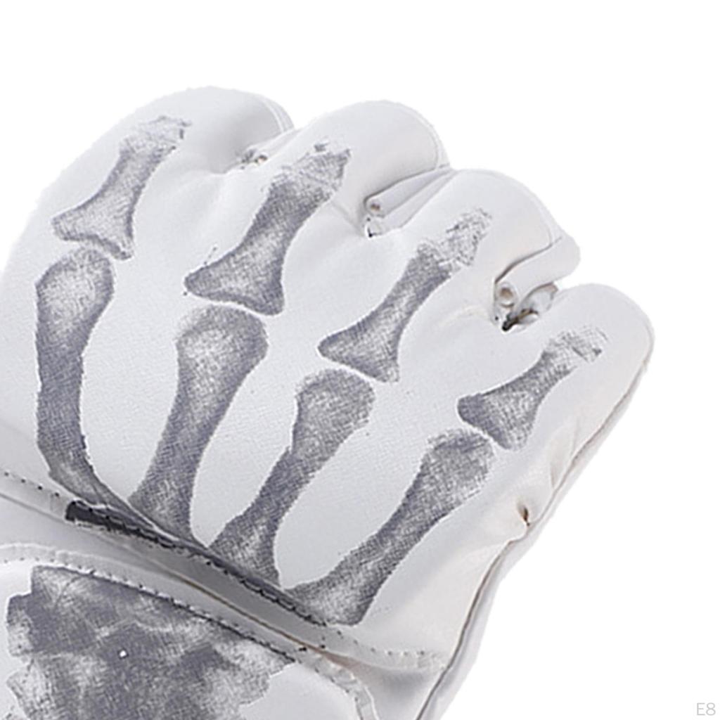 Boxing Gloves, Open Palms Protective Gear Lightweight Breathable Sport Mittens Mitts for Women Men